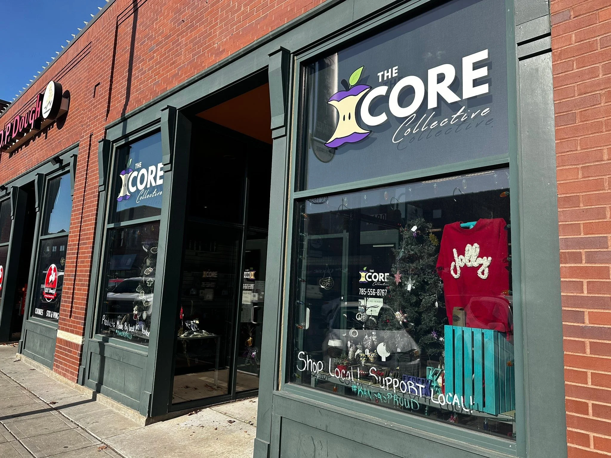Had the opportunity to check out Core Collective in Aggieville last week and found some unique gifts! Including two Black Entrepreneurs of the Flint Hills members: Stackhouse BBQ Sauce &amp; Seasonings, LLC and Products By Andrea llc. 🙌🏾🎁