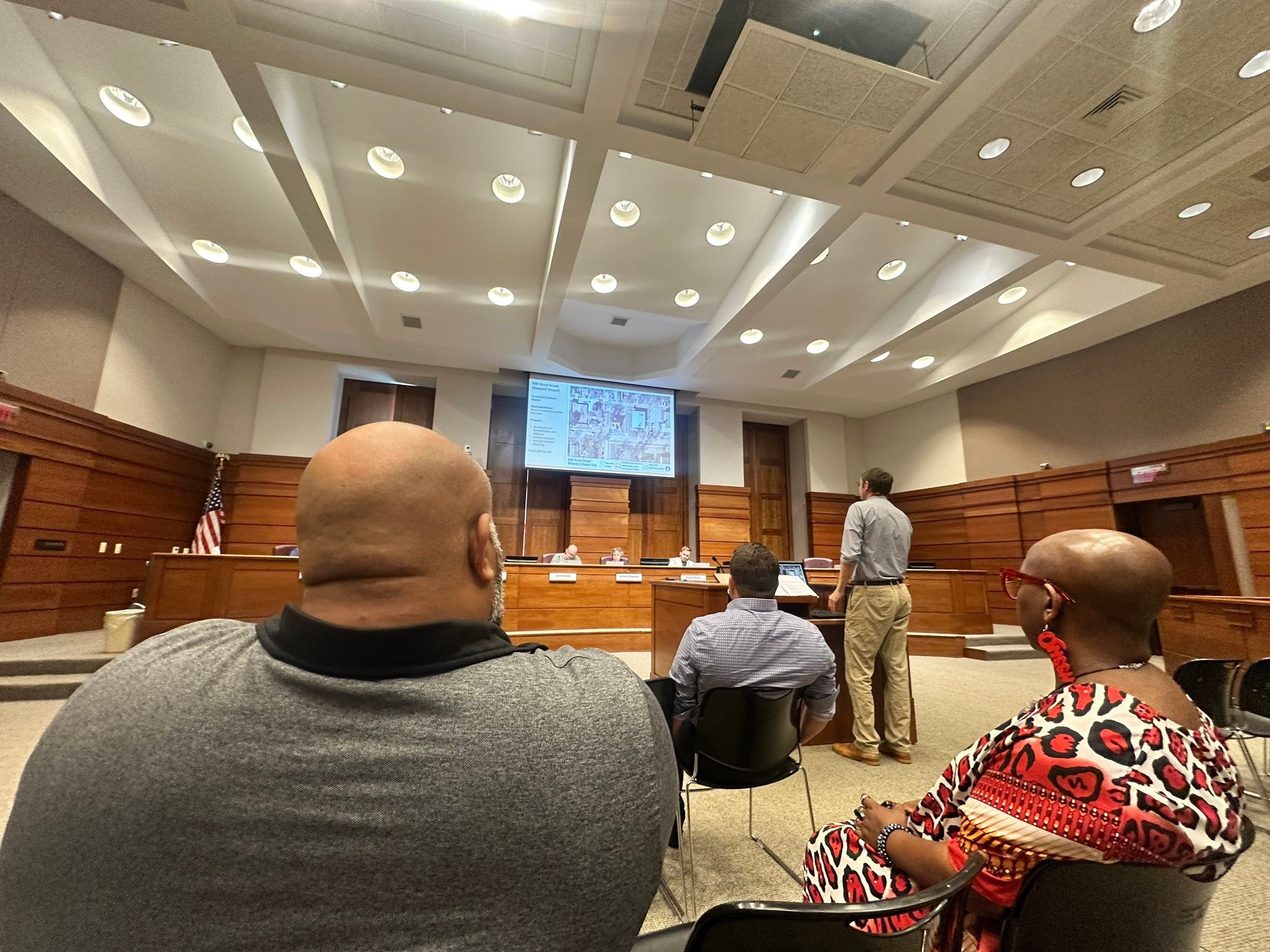 There are days when progress looks like construction drawings, fundraising meetings, and spreadsheets. And there are days when progress looks like sitting in a room at City Hall, sharing a vision and taking another step toward making it real.

Today 