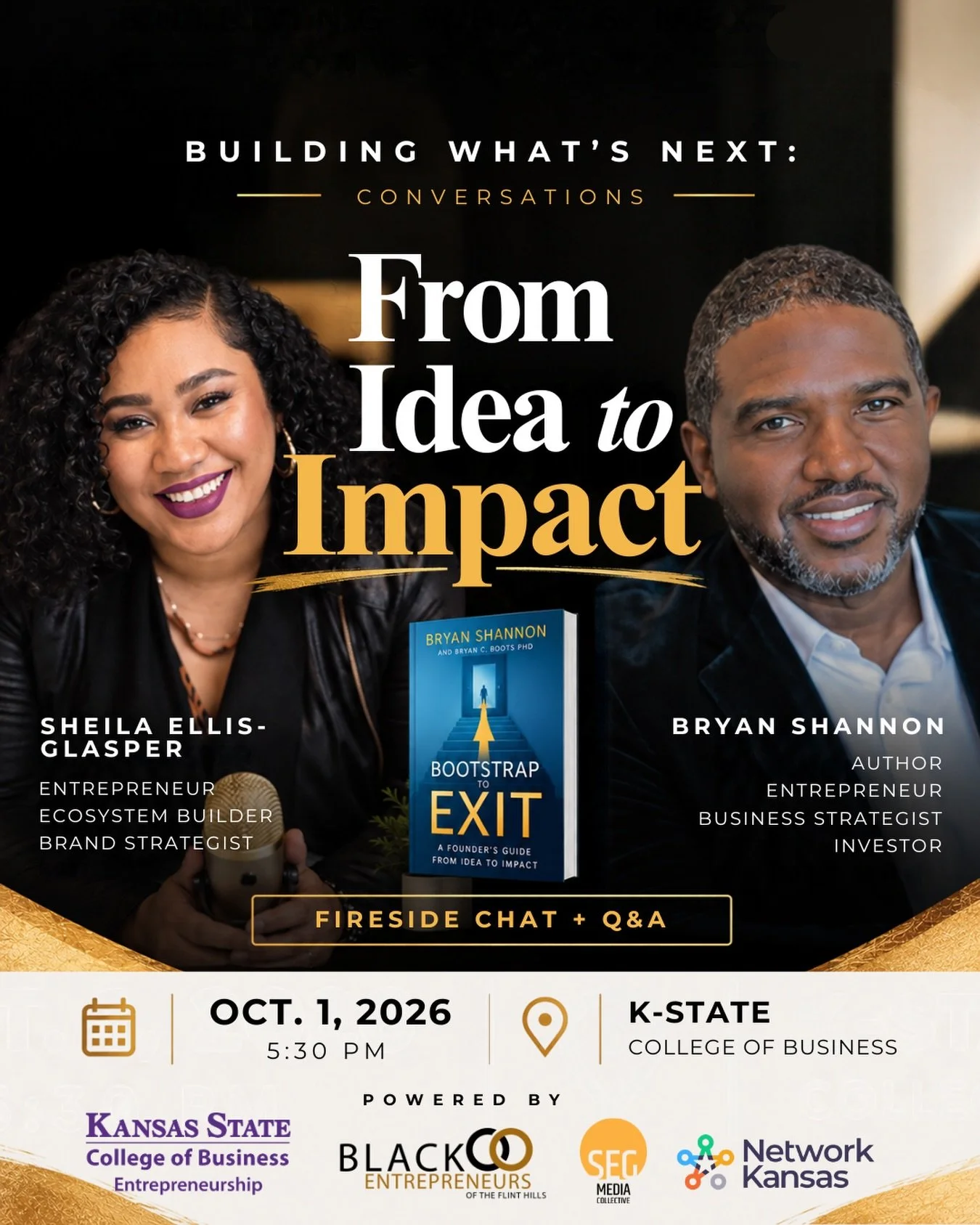 What does it really take to turn an idea into a business someone else wants to buy?

On Thursday, I get to ask someone who&rsquo;s actually done it.

I&rsquo;m sitting down with entrepreneur and Bootstrap to Exit author Bryan Shannon for the first Bu