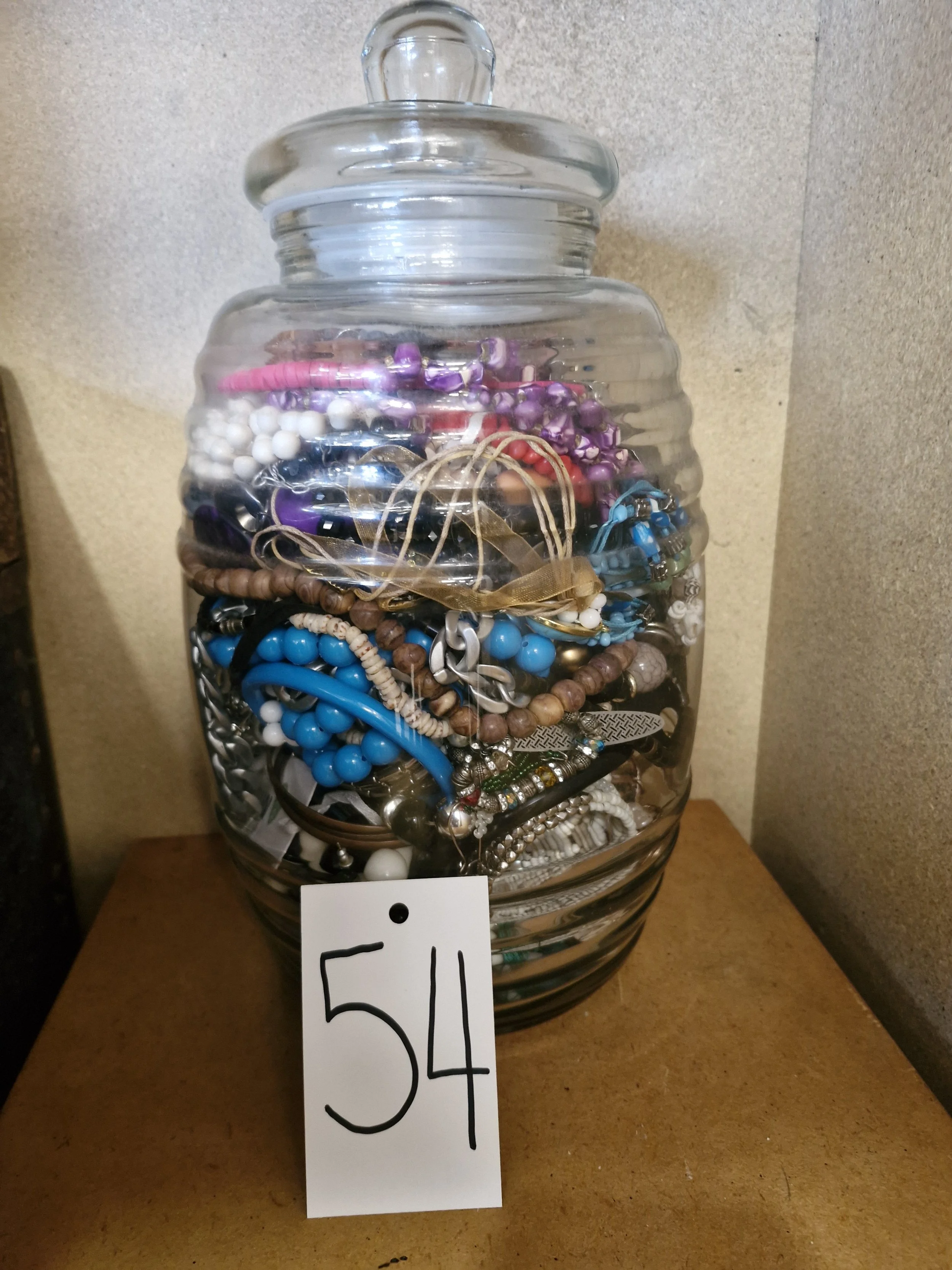 Large Jar of Jewellery