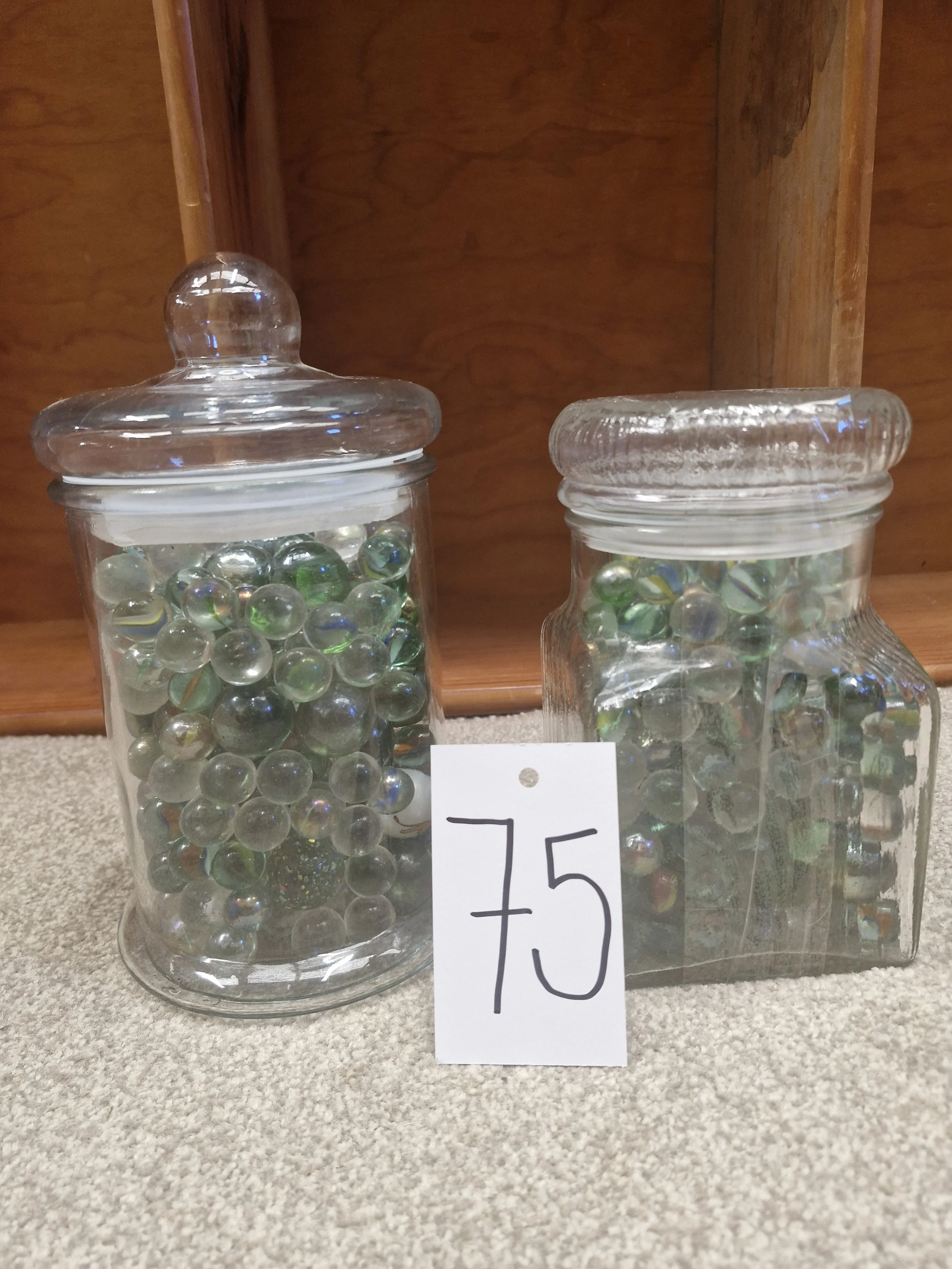 2x Jars of Marbles
