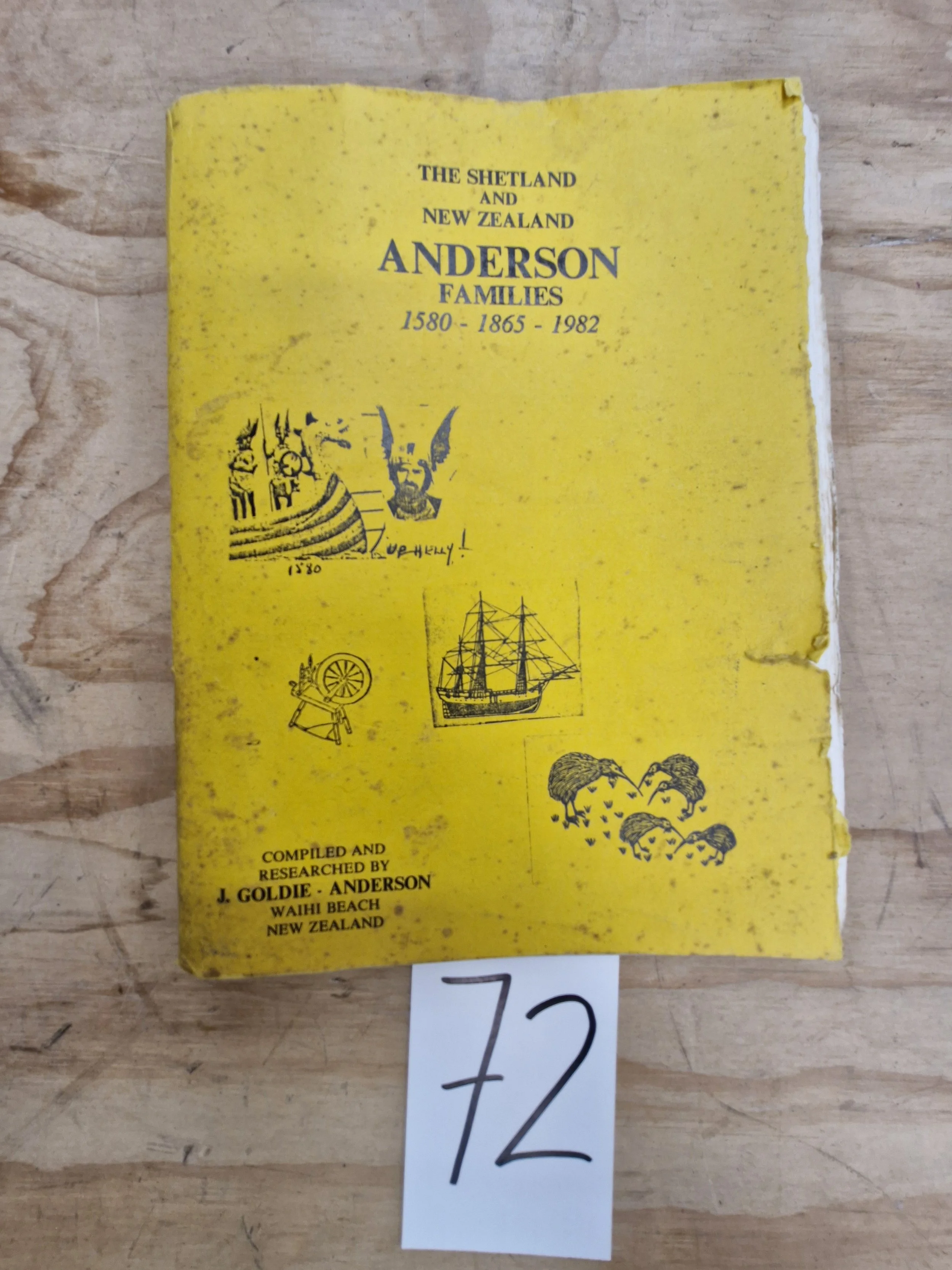 The Shetland and New Zealand: Anderson Families, J. Goldie – Anderson