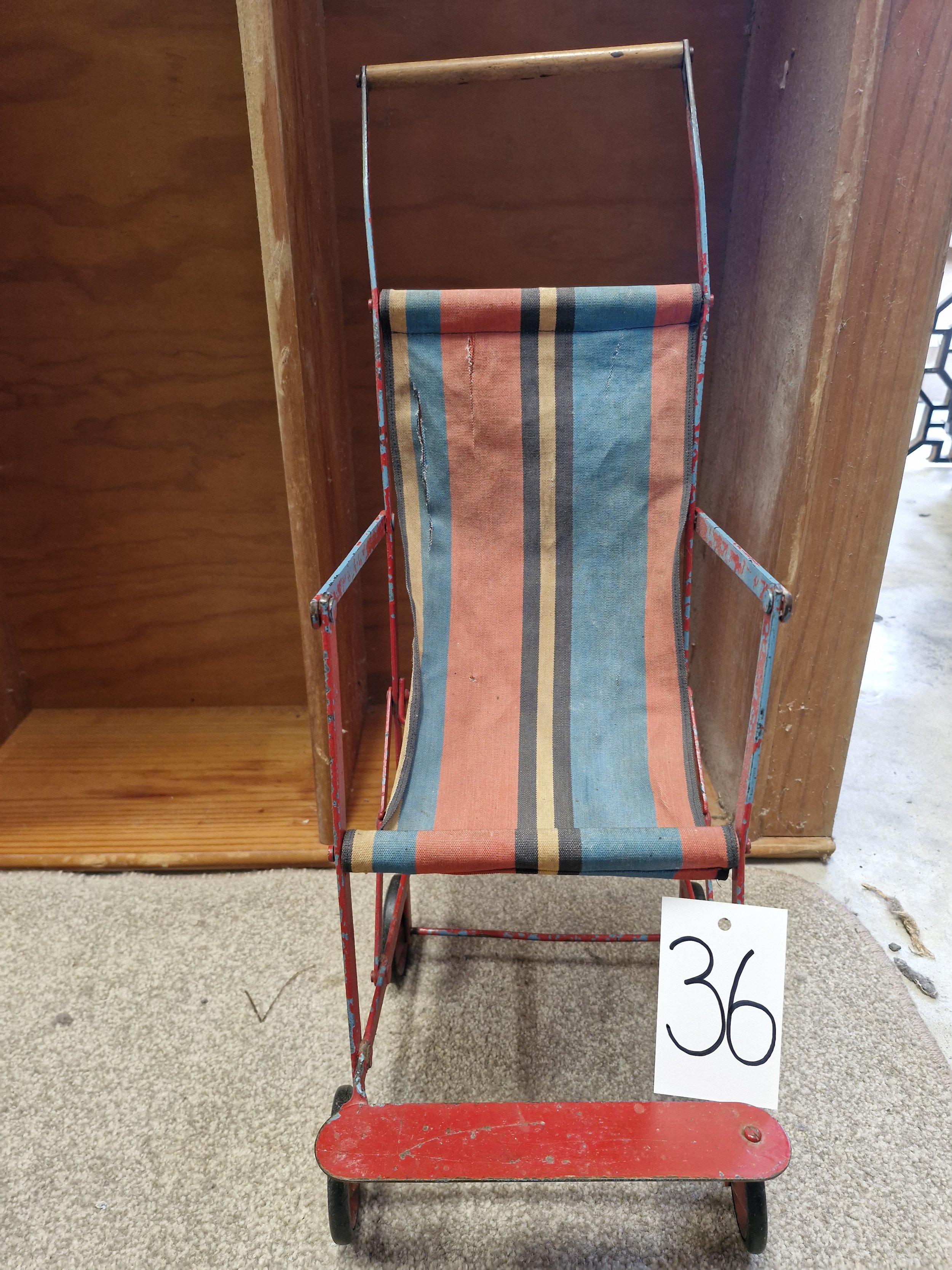 Vintage Toy Pushchair