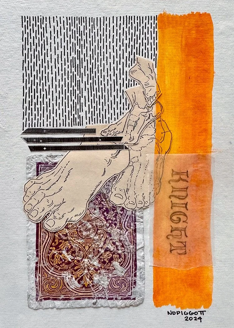 'Knight', Mixed Media, 2024