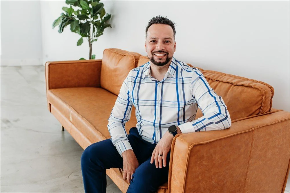 Eric Vicens, financial therapist in Oak Park, Illinois.