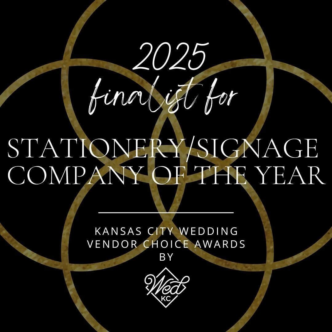 Wow. My husband can attest to the ear-to-ear grin I had right after seeing the news before getting my daughter up from her morning nap. I had hoped to be a finalist, but honestly didn&rsquo;t expect it. There are SO many amazing signage and stationer