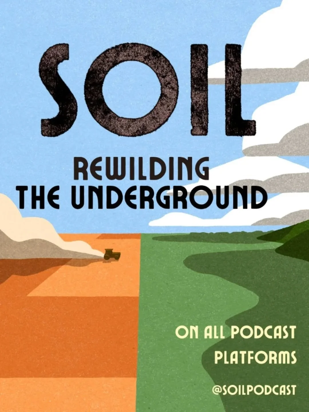 SOIL: Rewilding the Underground 🪱🌱🍄 is finally here! 

Episodes will be released weekly over the next 6 weeks. Listen and subscribe via the link in our bio or wherever you get your podcasts and learn more at thesoilpodcast.com. 

SOIL has been mad