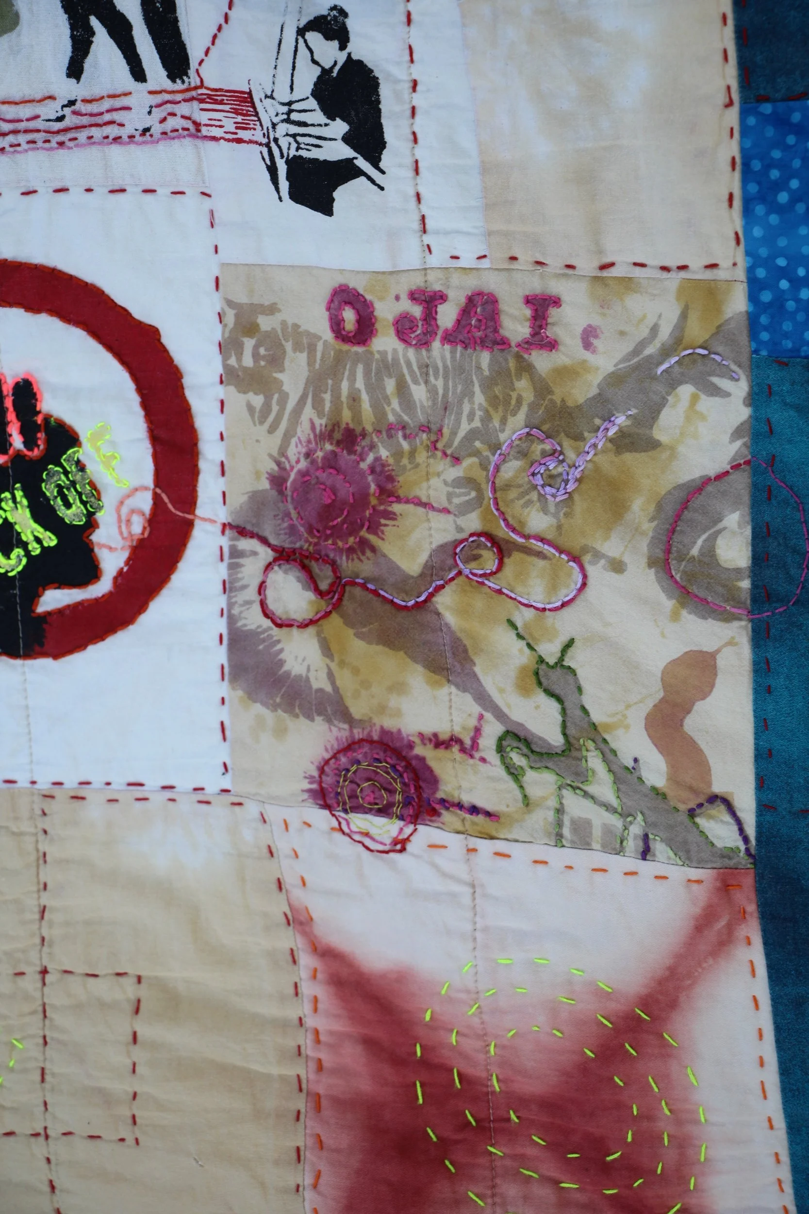 Memorial quilt—Detail