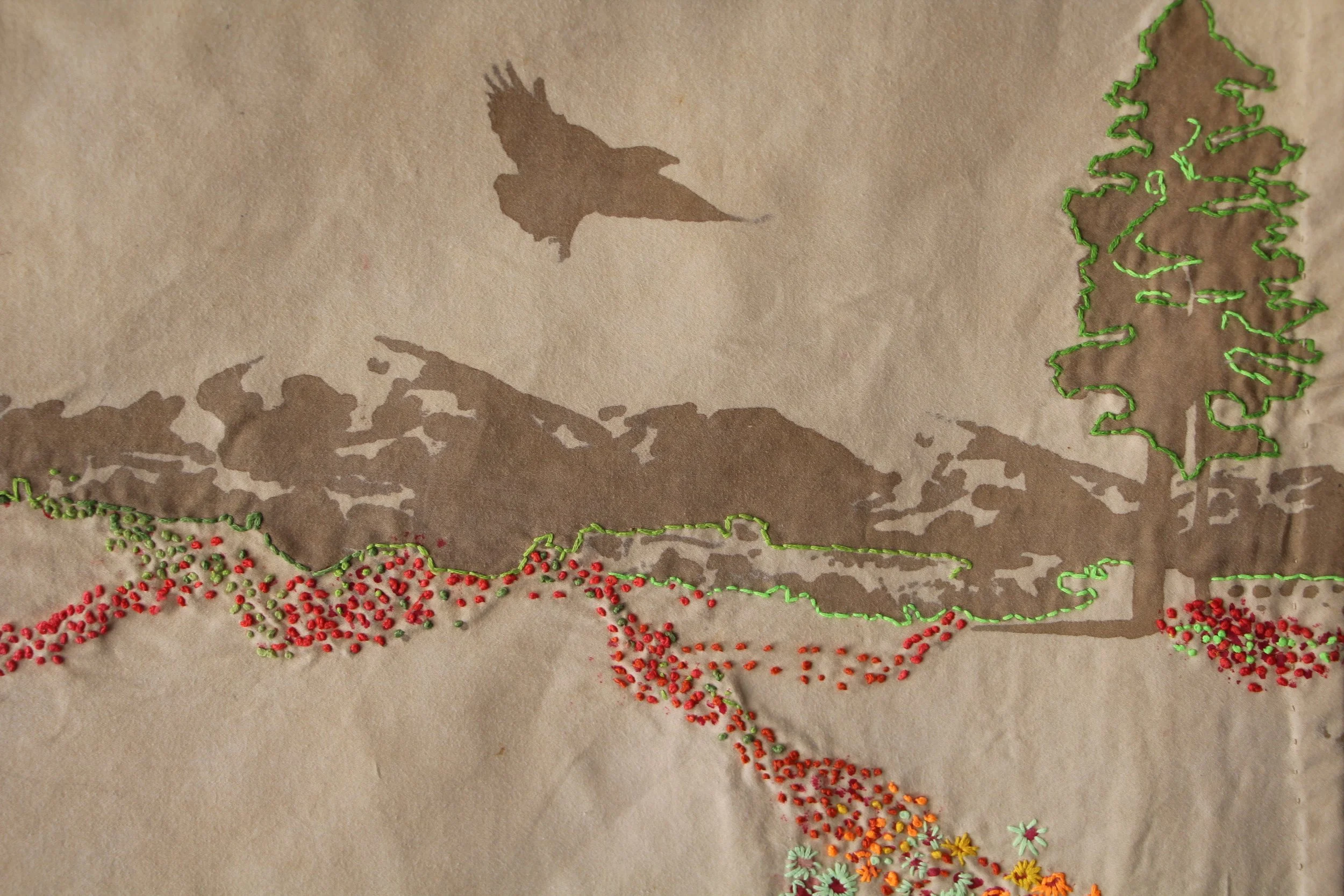 Summer Walk—Detail