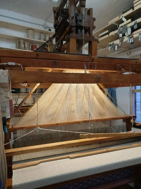 1901 Jacquard Loom—Jacquard studio, German Alps