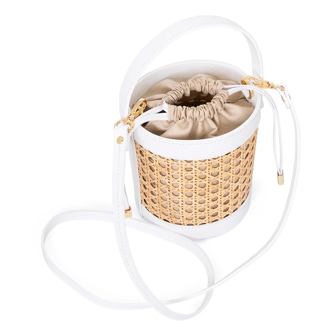 White bucket bag angle + strap.jpeg
