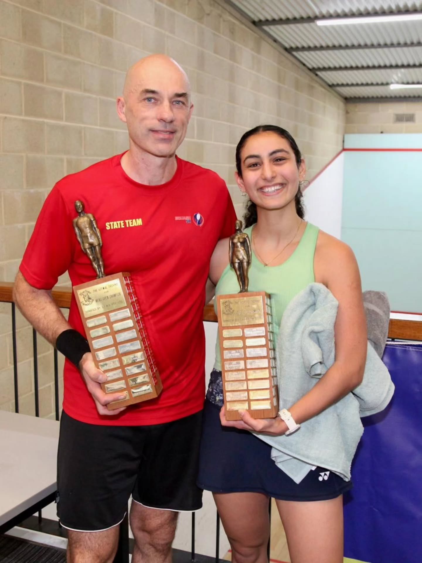 A massive weekend of squash with the 2025 BGSC Club Champs 🏆 
Huge congrats to Mike Corren and Pascale Louka, now both two-time Open Champions!
And well done to all our division winners for a great effort on the court.
