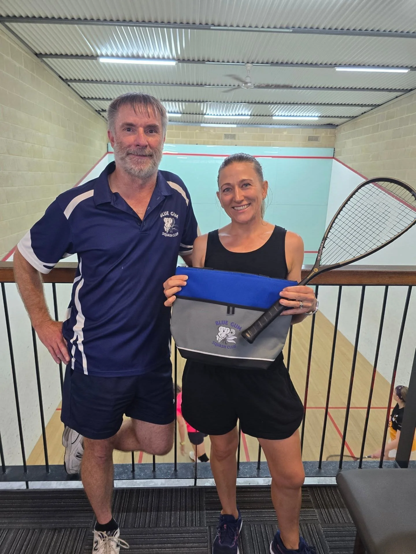 Great turnout at our Come and Try Day. 

Shoutout to Katie, who signed up on the day as our 150th member this year.

Kitted out with a squash pack and ready to go. Welcome to the club 👏