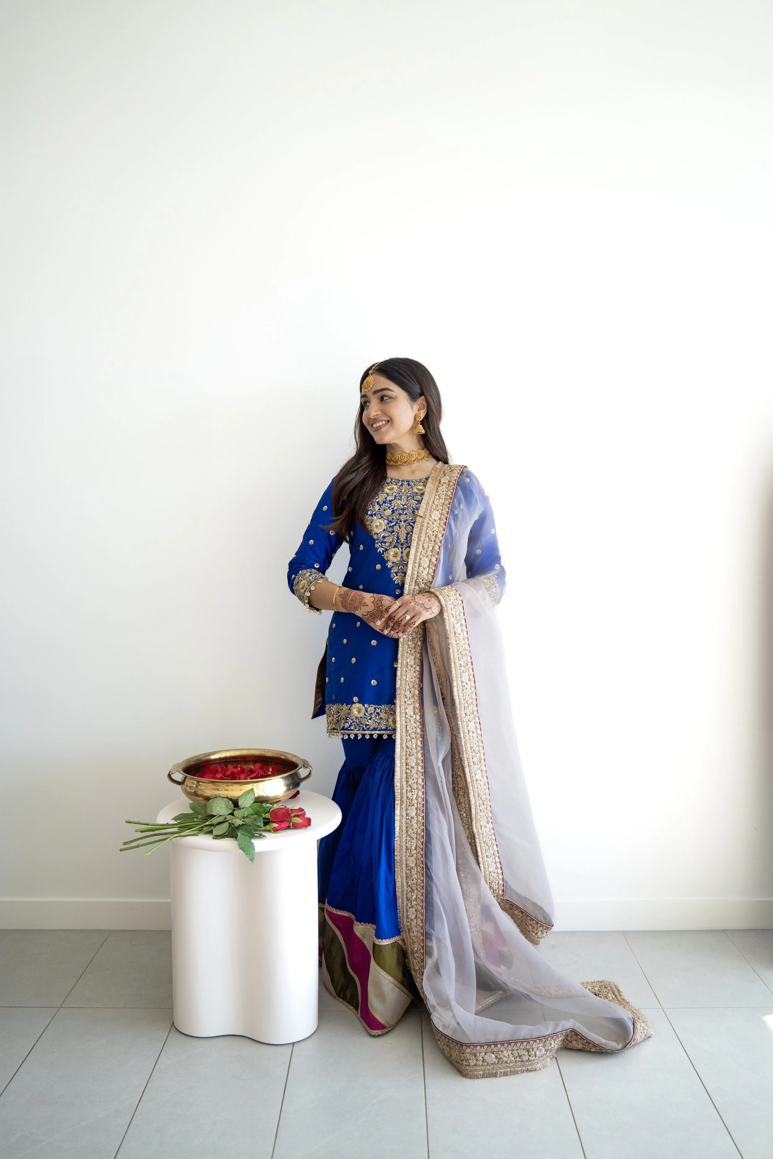 Leher Silk Gharara