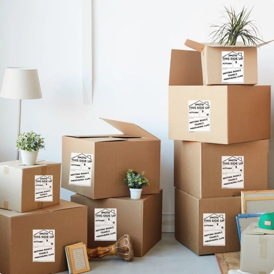 PDX Organizers help make relocation easy! Our packing and unpacking services handle everything from sorting and packing to arranging your new space. We ensure a smooth transition, making your new home feel cozy and ready from day one. #pdxorganizers 