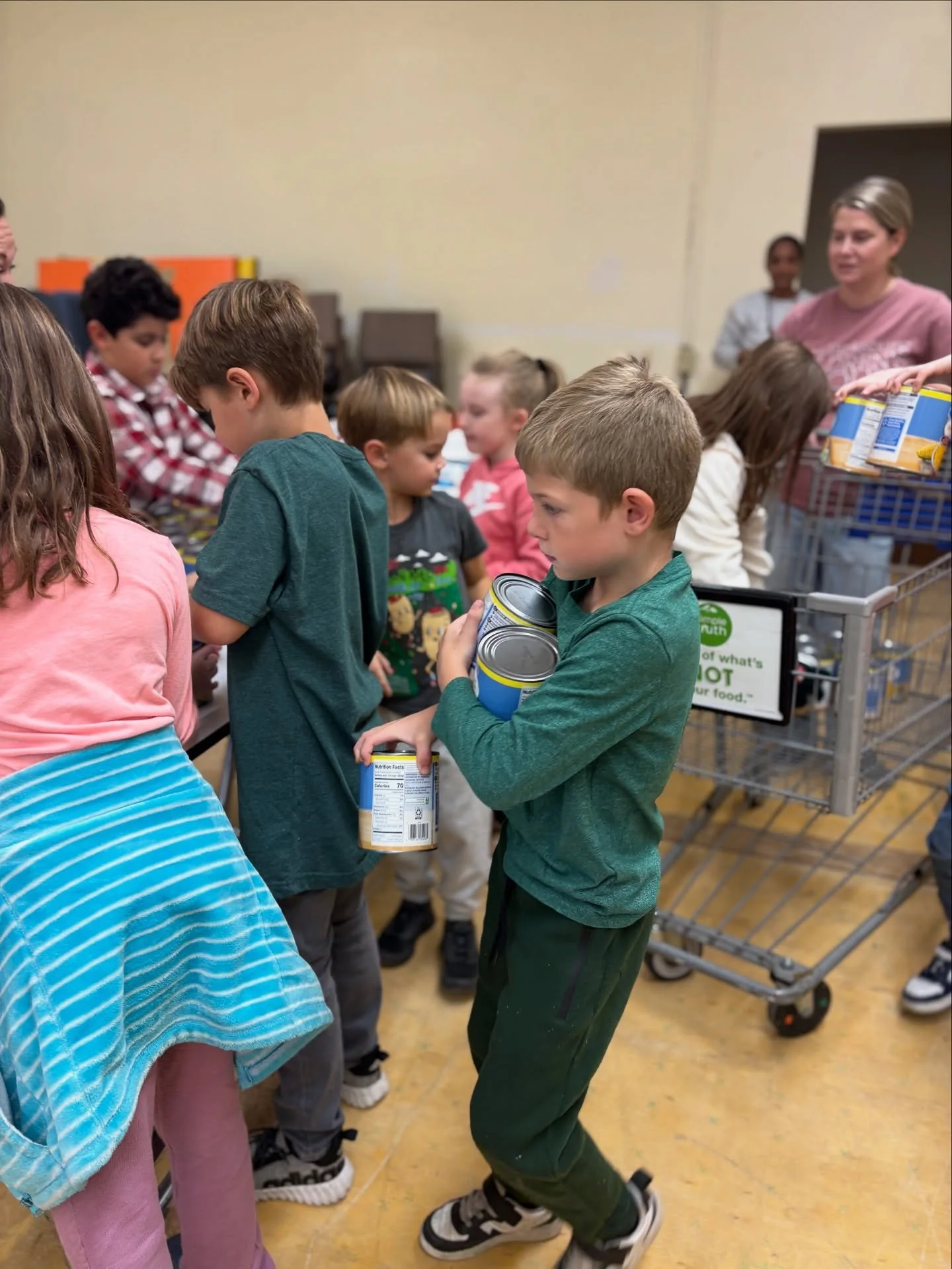 Some of our elementary students took an opportunity today to serve the community by filling Thanksgiving boxes for local families in need. We&rsquo;re grateful for the Kelly Miller Community Center welcoming us with open arms and for being a wonderfu