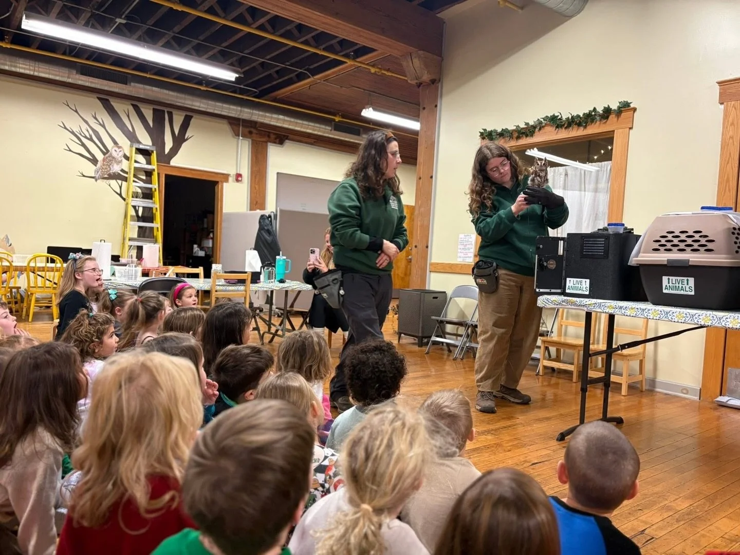 A huge thank you to the Avian Conservation Center of Appalachia for visiting our students yesterday with four amazing birds! We all learned SO much and the visit has opened up so many topics of conversation and interest for our kids. @accawv is doing