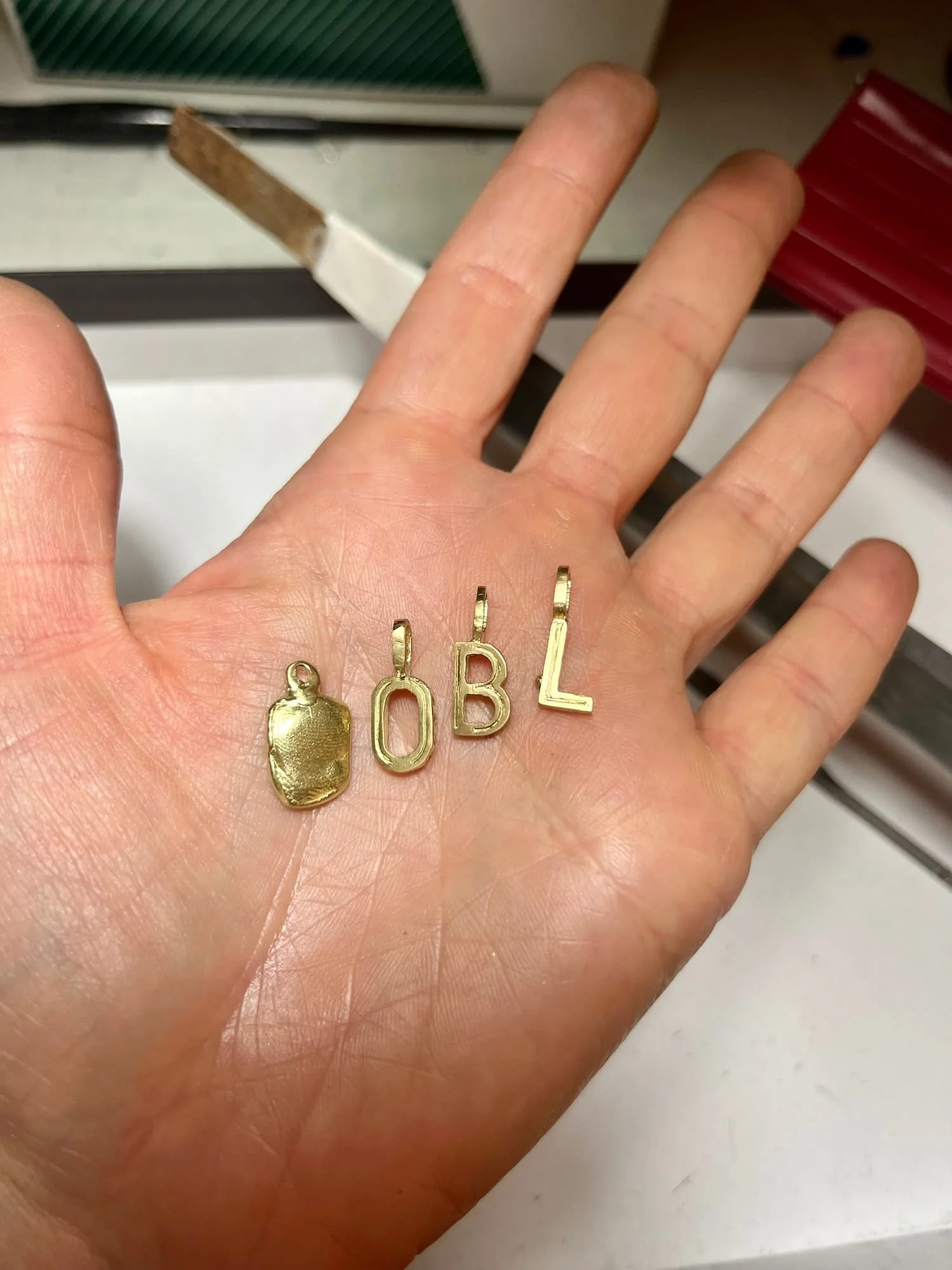 The Dark Side, Charm Necklace - 18ct Gold