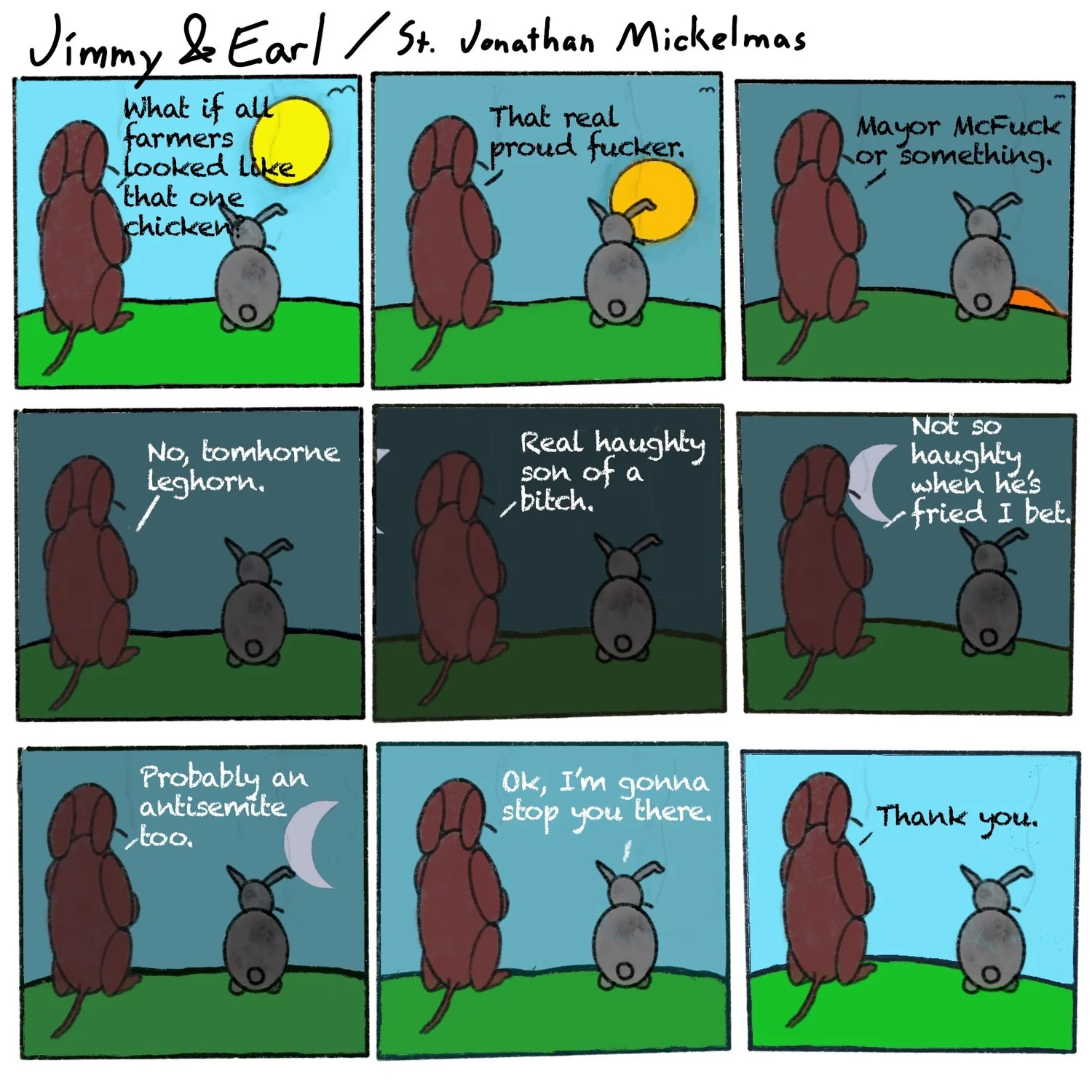 Jimmy & Earl comic strip for August 30, 2026