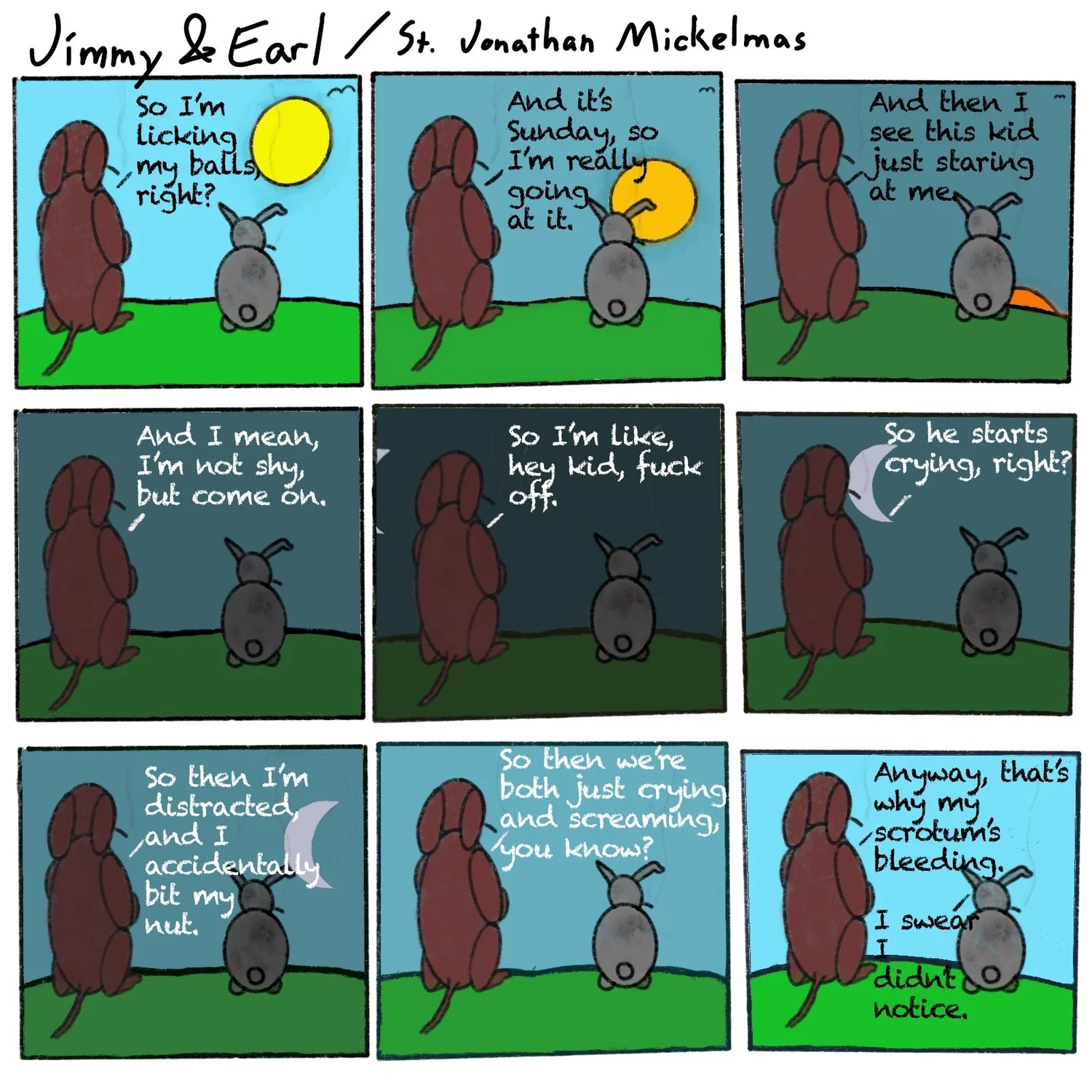 Jimmy & Earl comic strip for August 2, 2026