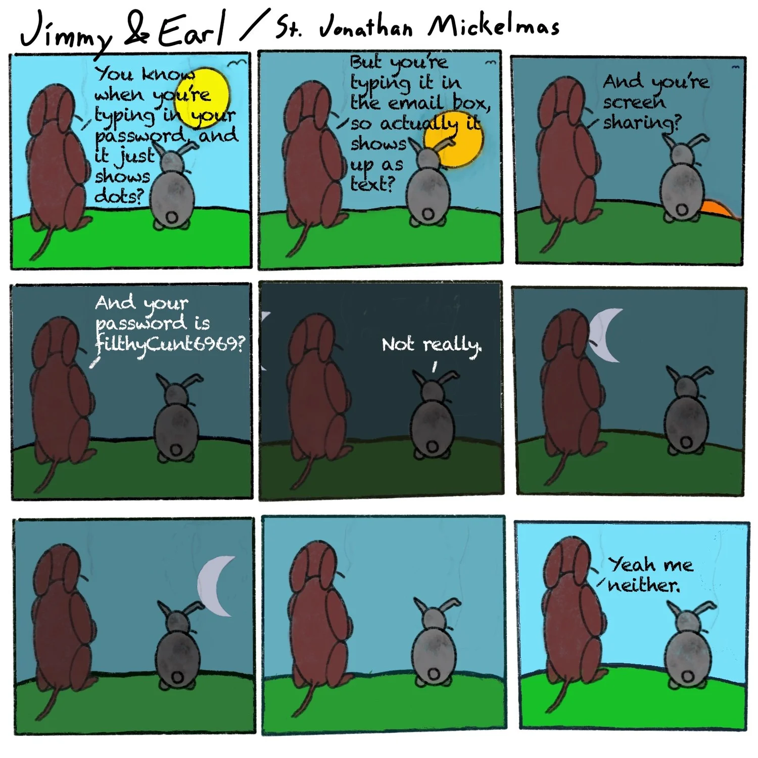 Jimmy & Earl comic strip for August 16, 2026