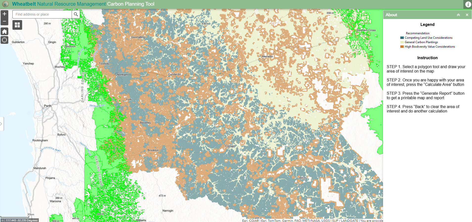 Carbon Planning Tool