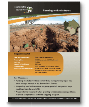 Farming with Windrows — Wheatbelt NRM Resources Hub
