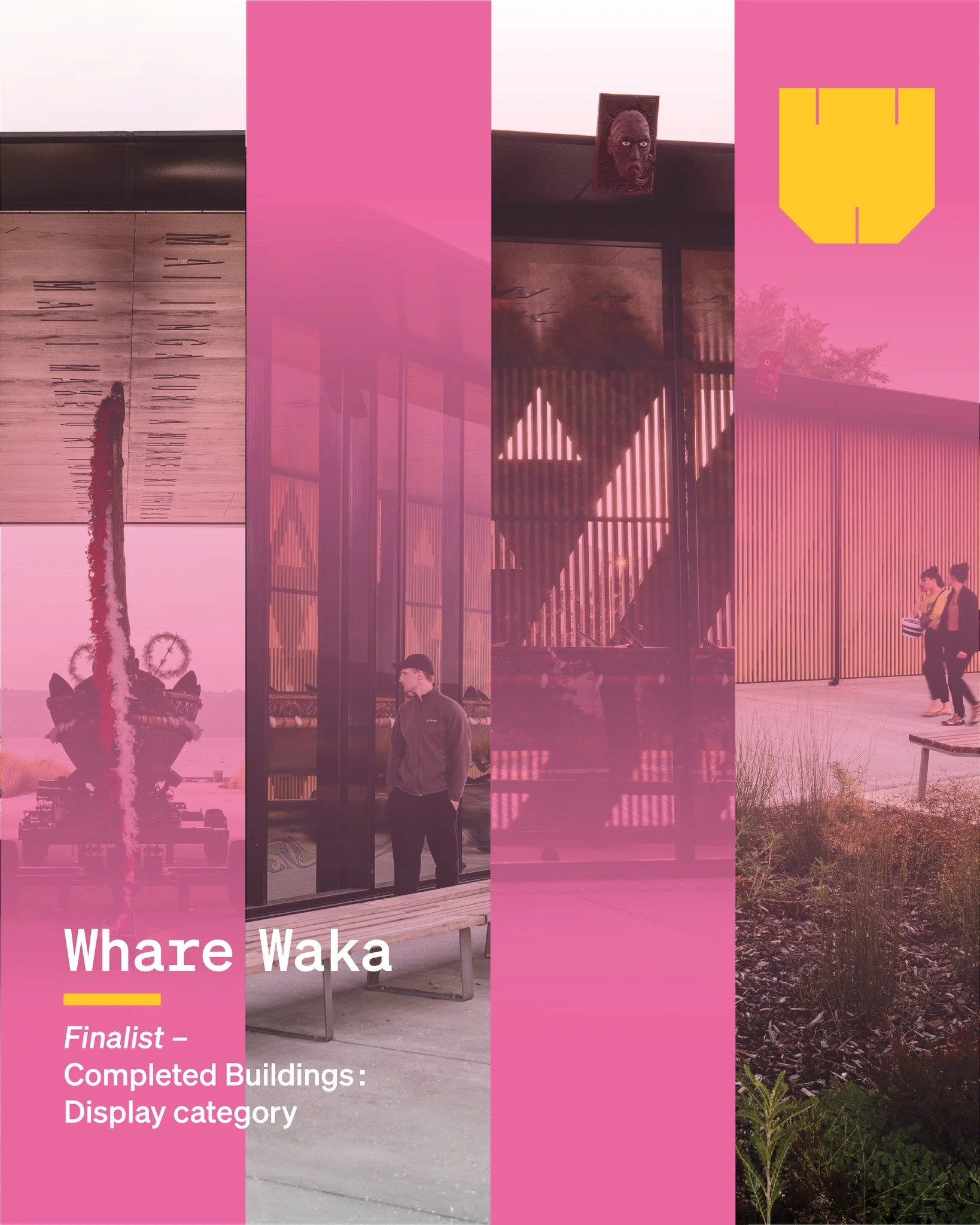 Only a month to go until our Whare Waka project is presented on the world stage at the World Architecture Festival in Miami!

We are rapt to have the Whare Waka selected as a finalist in the Completed Buildings: Display category &ndash; an incredible
