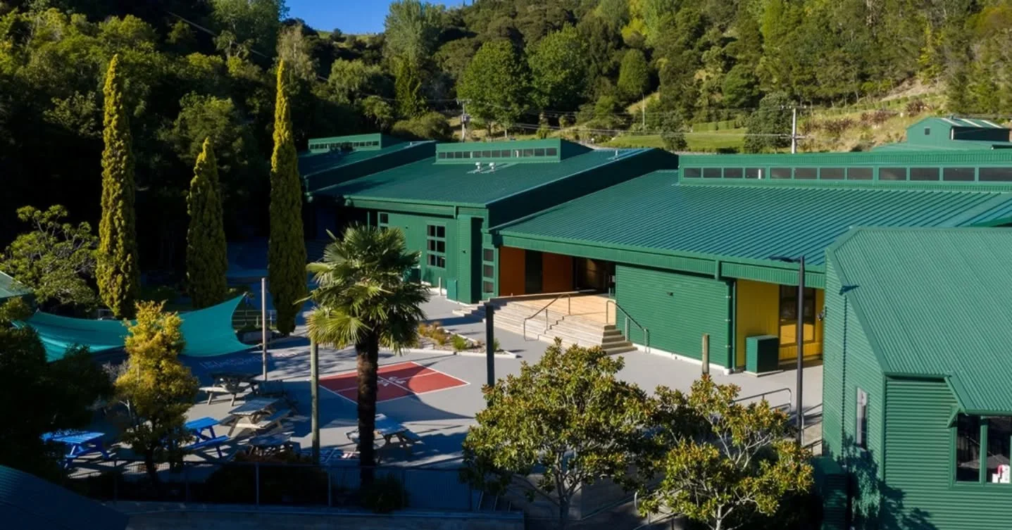 Eskdale Primary School&rsquo;s redevelopment renews the region&rsquo;s oldest school (est. 1859) and strengthens its close-knit, multi-generational community. Guided by the Ministry of Education, the Board of Trustees and the wider school community, 