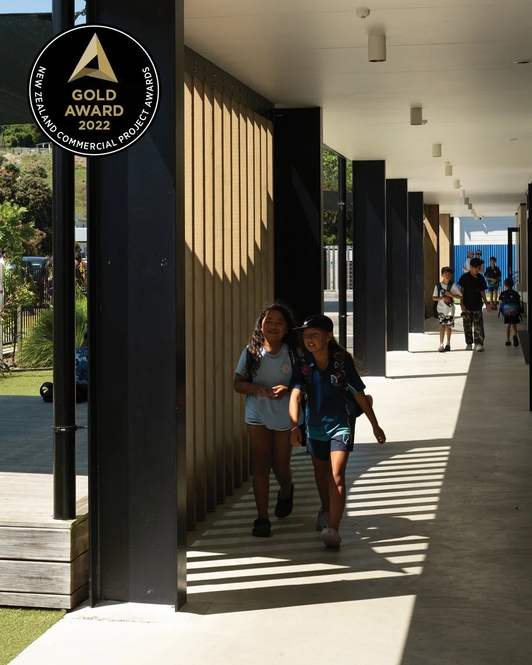 Congratulations to Currie Construction Ltd. on receiving a Gold Award for Mangapapa School at the recent NZ Commercial Awards.

These prestigious awards set the benchmark for commercial construction in New Zealand, celebrating excellence, collaborati