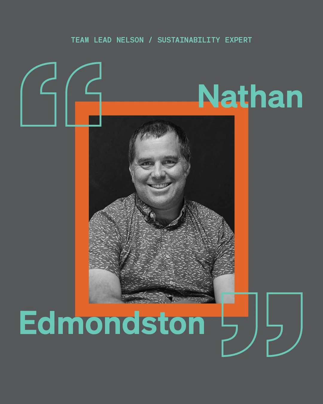 Get to know Nathan Edmondston, our vibrant Nelson team lead and sustainability expert__

Nathan doesn&rsquo;t just talk the sustainability talk... he walks it, designs it, assesses it, and probably checks the insulation values along the way.

A Regis