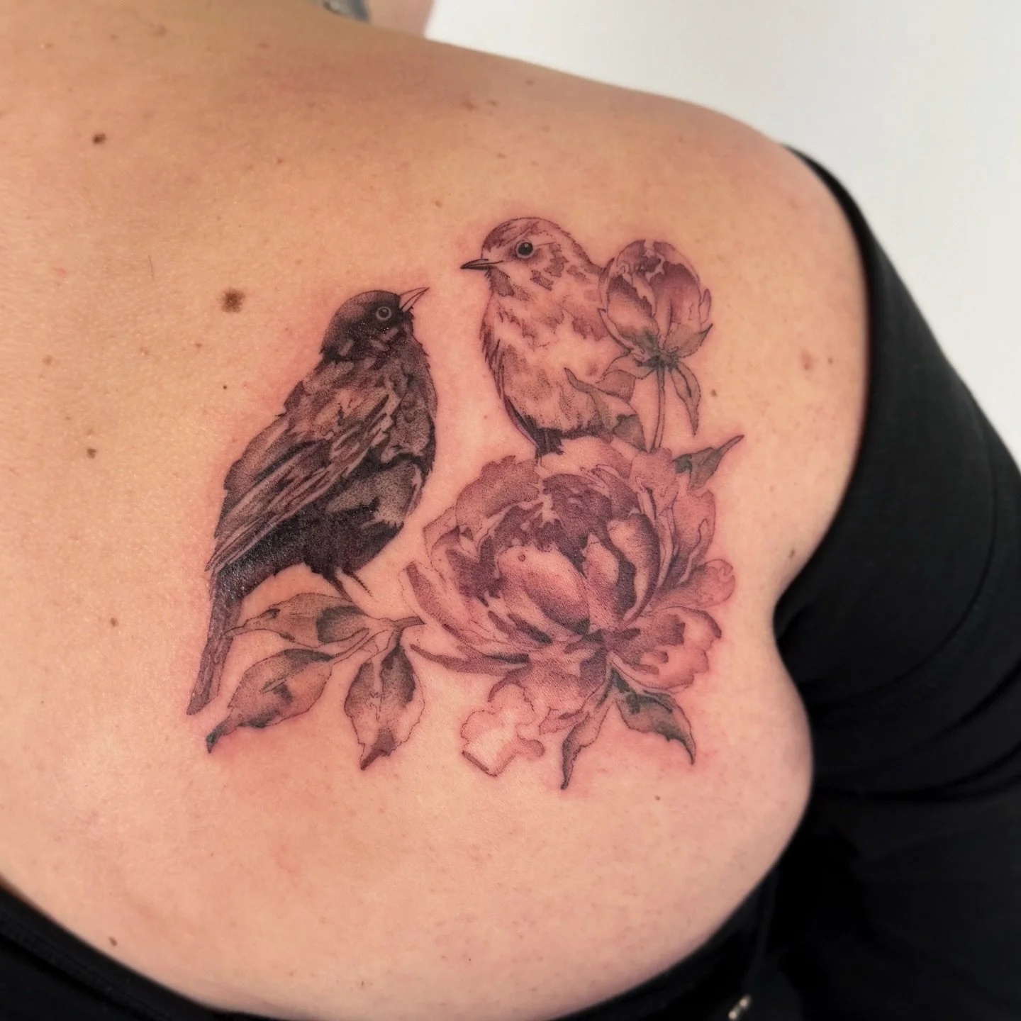 You know it&rsquo;s a GOOD one when you can&rsquo;t help but share the in progress steps!

I just finished the underpainting on this memorial tattoo and I can&rsquo;t wait to get back in and color this piece! 

I&rsquo;m so so excited for you all to 