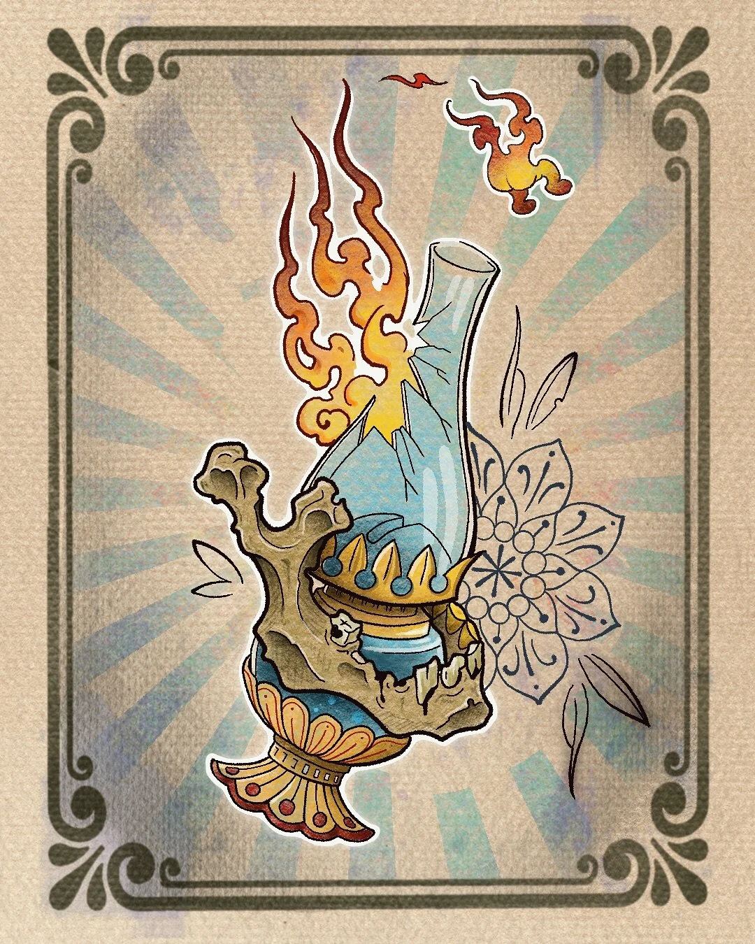 Digital reborn of an old hand drawn design. Available for tattooing
DM if you like this one or want to make some new tattoo in Amsterdam
.
#amsterdamtattoo 
#vldrtattoo
#gaslamptattoo 
#українцівнідерландах