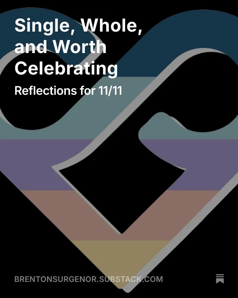 For the single lads and ladies... #relationalhealth #celebratingsingle