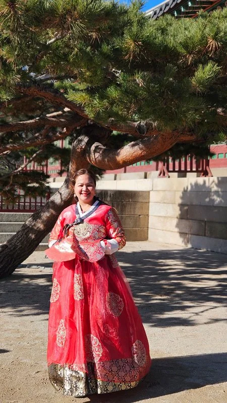 Private family tour at Gyeongbokgung Palace, Seoul, South Korea
