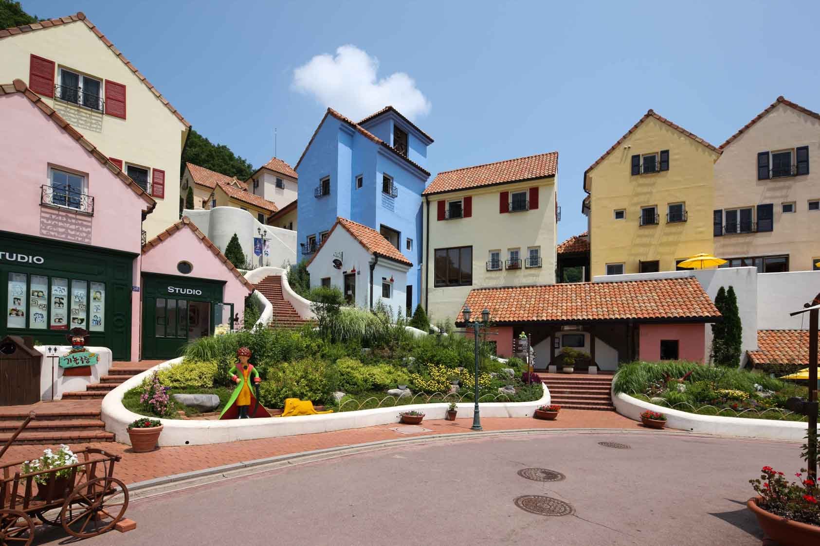 Charming European-style buildings at Petite France