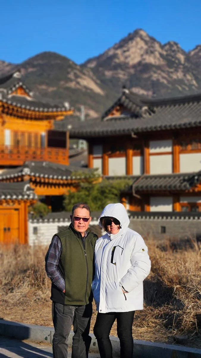 Beautiful traditional Korean architecture at Eunpyeong Hanok Village