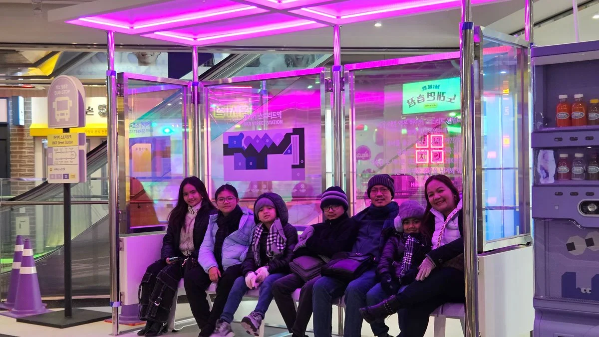 Private family adventure at Hiker Ground, Seoul, South Korea