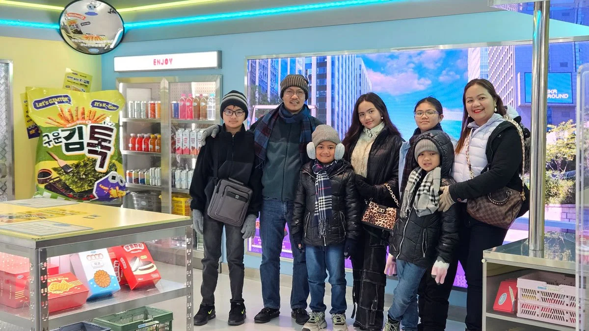 Exclusive private family tour experience at Hiker Ground, Seoul