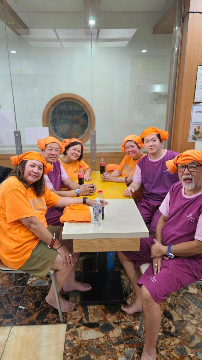 Traditional Korean sauna culture at jjimjilbang Korea