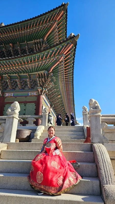 Philippine family private tour experience at Gyeongbokgung Palace, Seoul
