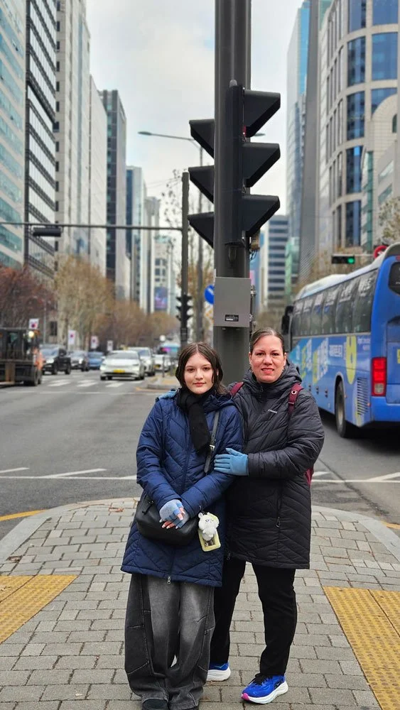 Private tour of Gangnam for Mexico family visitors.