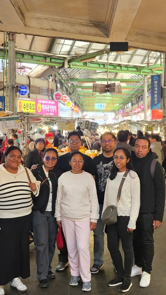 Traditional Korean Food & Market Tour – Gwangjang Market for Madagascar Guests