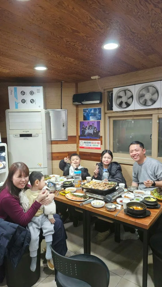 Singapore Malaysia family private tour with Korean BBQ experience.