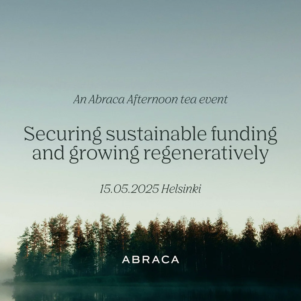 Abraca’s Afternoon tea: Securing sustainable funding and growing regeneratively