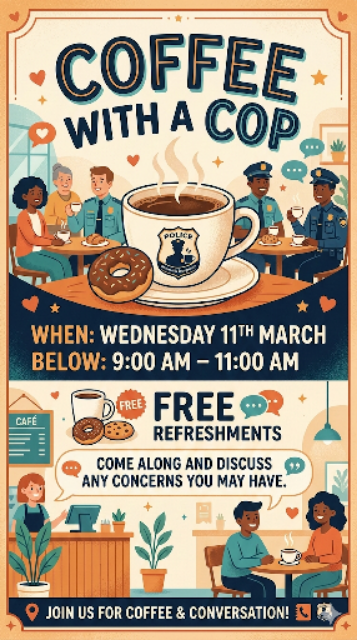 Coffee with a Cop