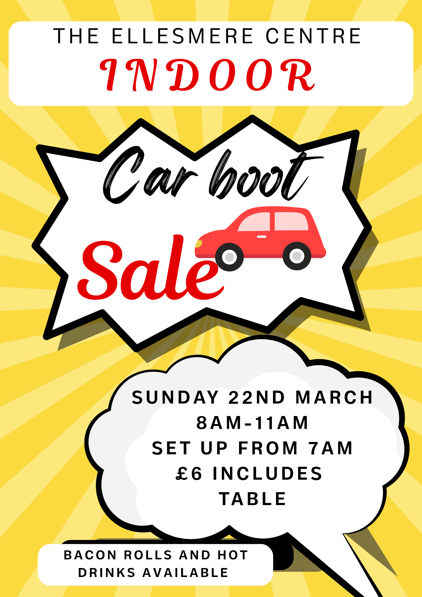 Indoor Car Boot Sale