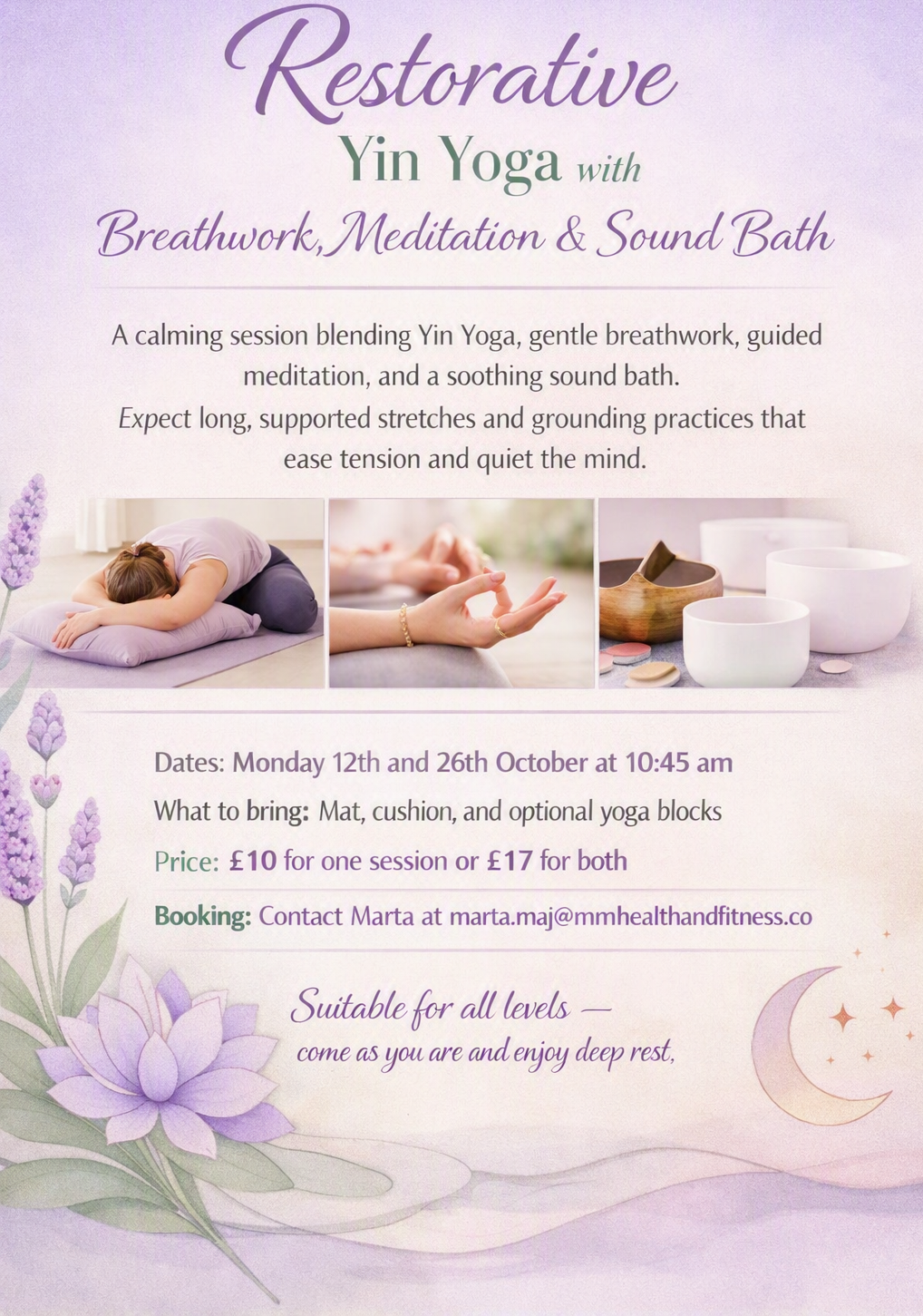 Restorative Yin Yoga