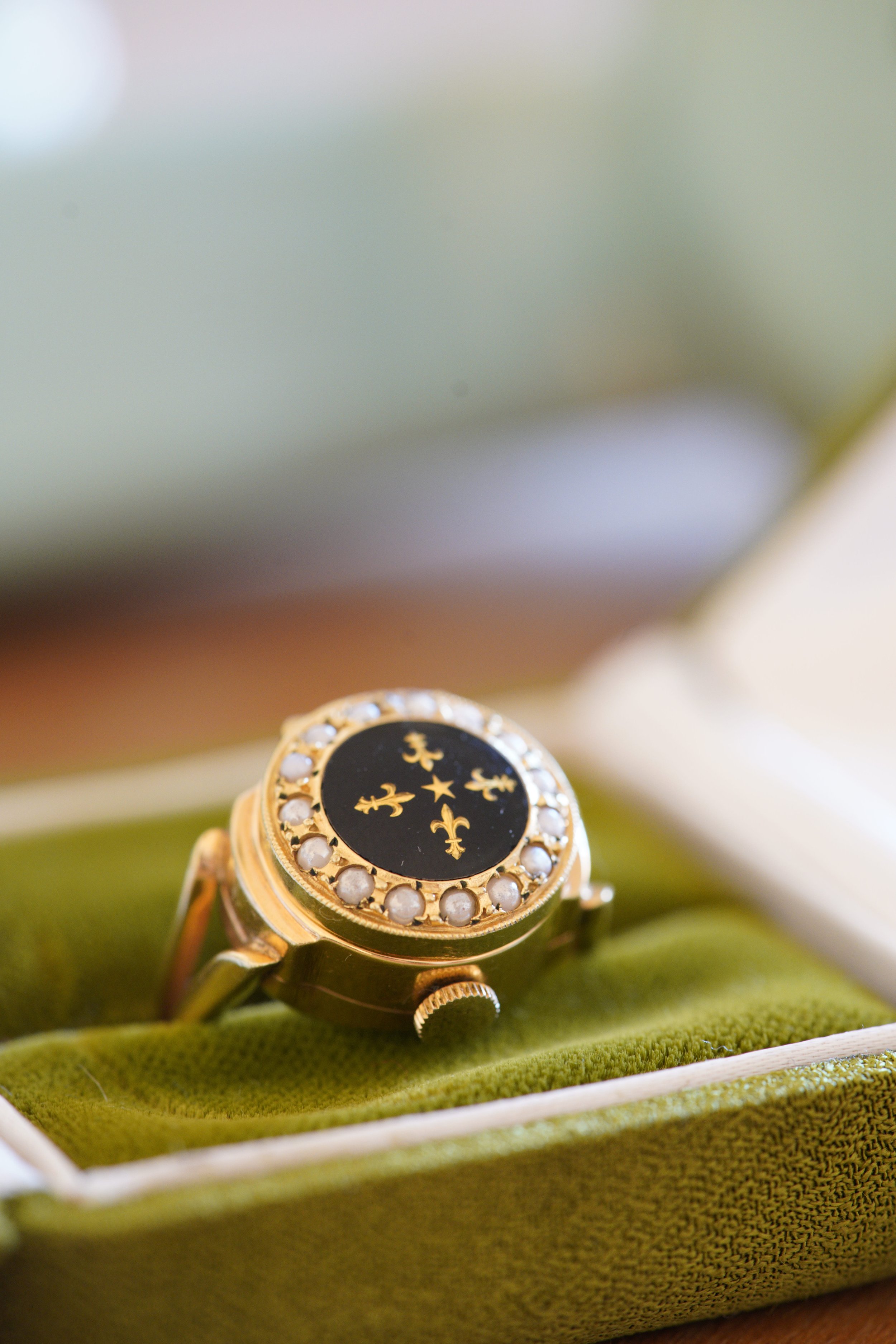 Rare Vintage Watch Ring