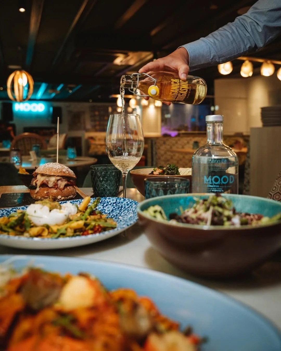 Plat de pasta, una delícia gastronòmica de Mood Sensorial Restaurant
